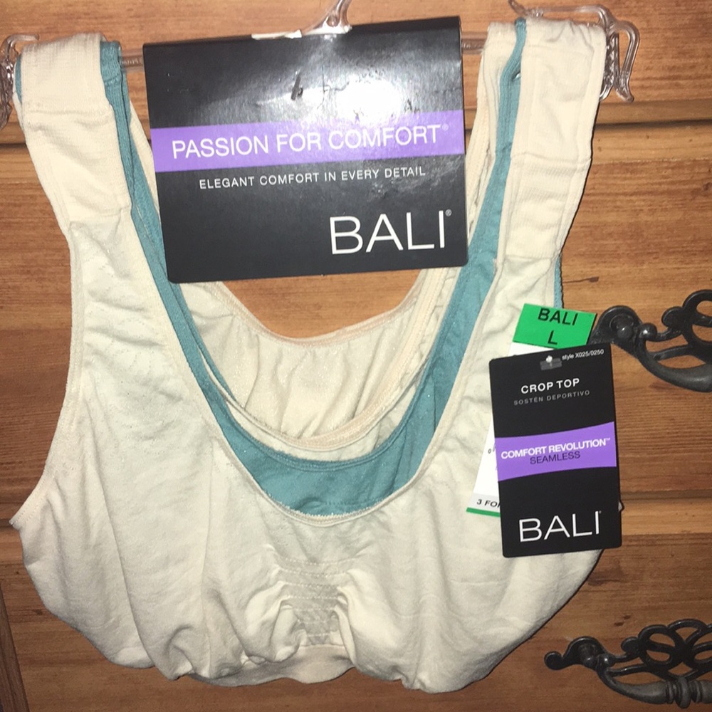 Bali Crop Top Bras 🎈3 PACK🎈